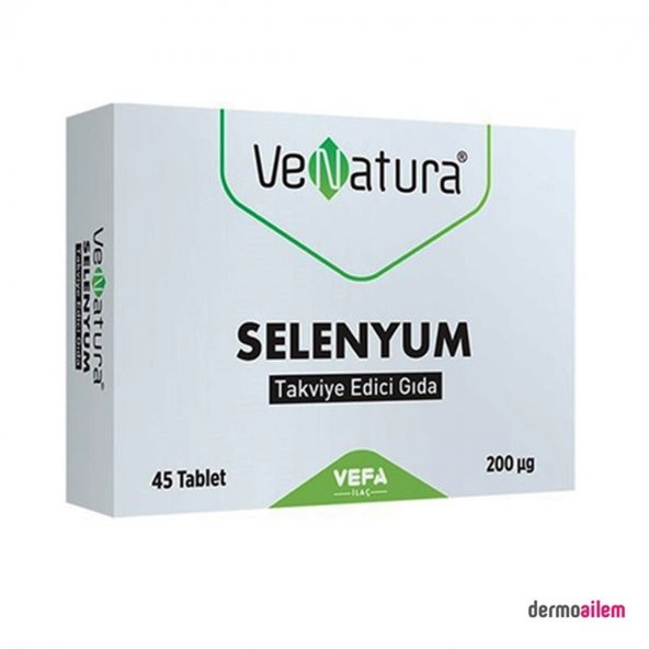 VeNatura Selenyum Takviye Edici Gıda 45 Tablet