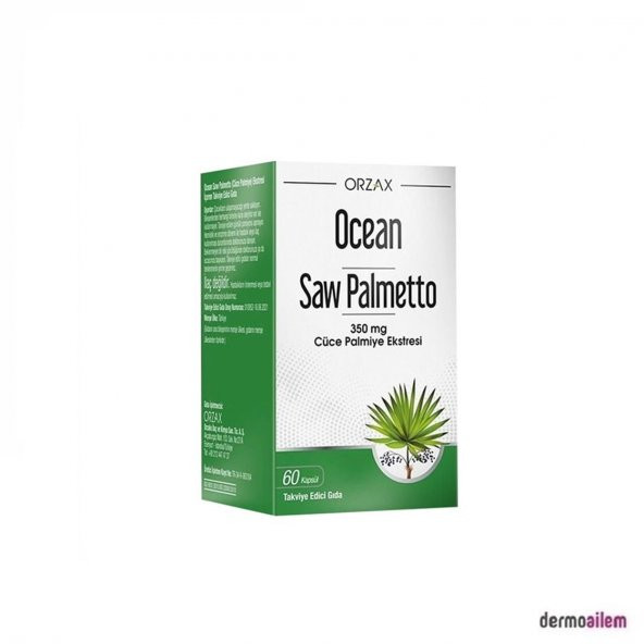 Ocean Saw Palmetto 350 mg 60 Kapsül