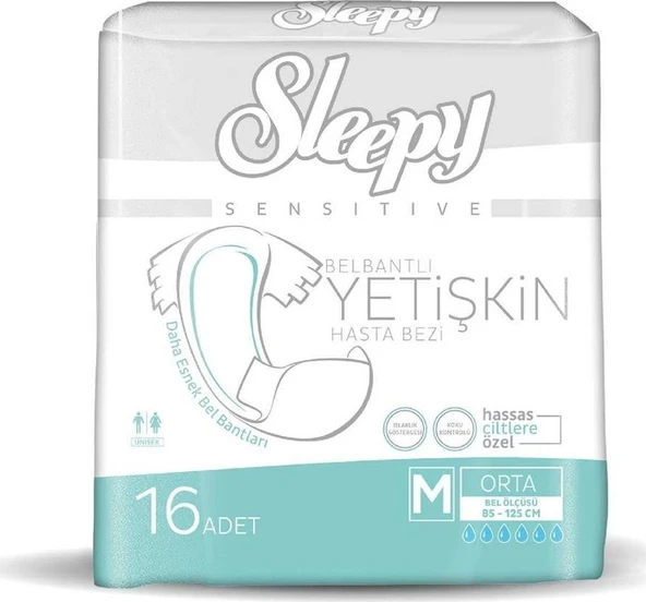 Sleepy Medium Yetişkin Bezi 16 Adet - 2