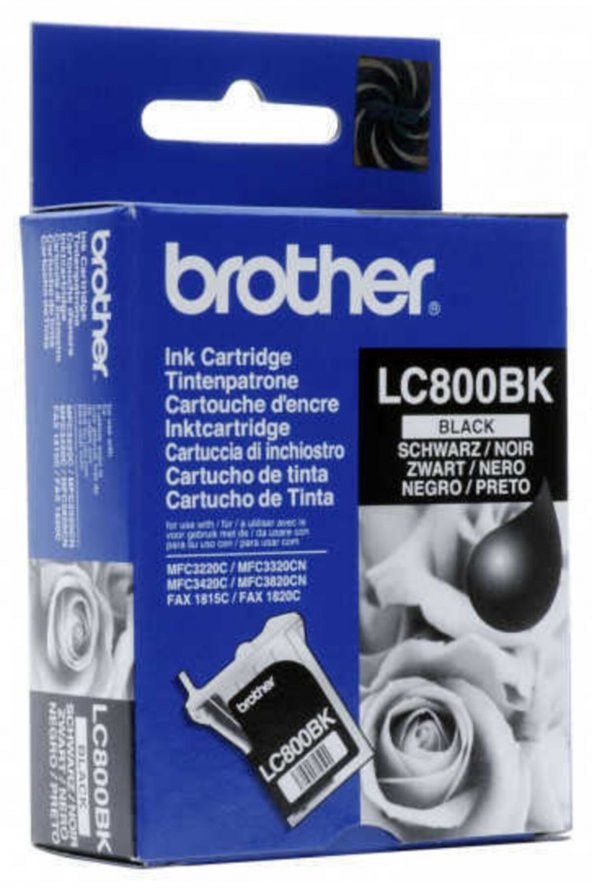 Brother LC-800BK Siyah Orjinal Kartuş ürün görseli