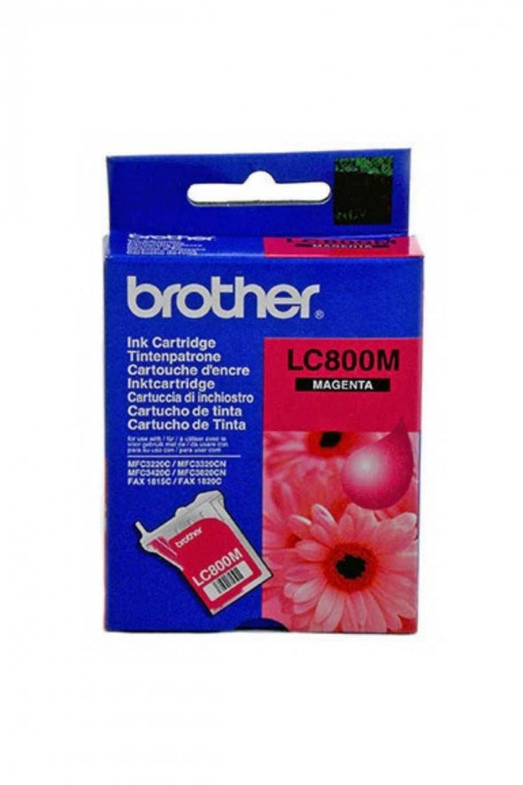 Brother LC-800M Kırmızı Orjinal Kartuş