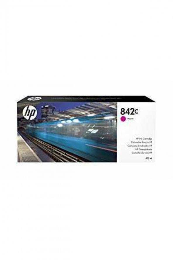 HP 842C C1Q55A Kırmızı Orjinal Kartuş PageWide XL 8000 Serisi