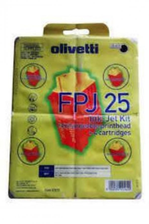 Olivetti FPJ25 (82070) Siyah Orjinal Kartuş ürün görseli