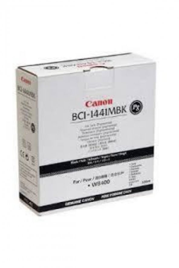 Canon BCI-1441MBK Mat Siyah Orjinal Kartuş - W8400 / W8200PG