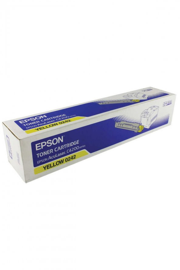 Epson C4200 S050242 Sarı Orijinal Toner