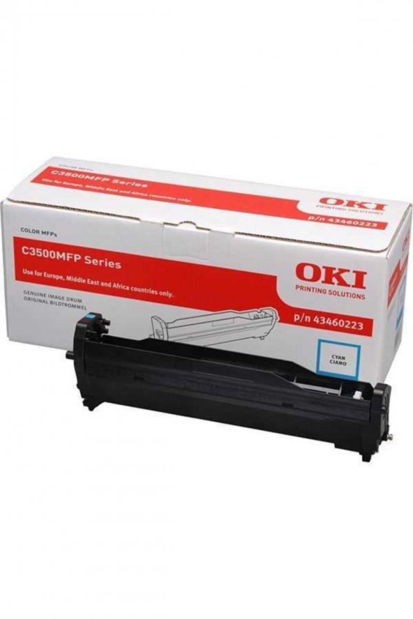 OKI 43460223 C3500 / MC350 / MC360 MAVİ ORJİNAL DRUM ÜNİTESİ