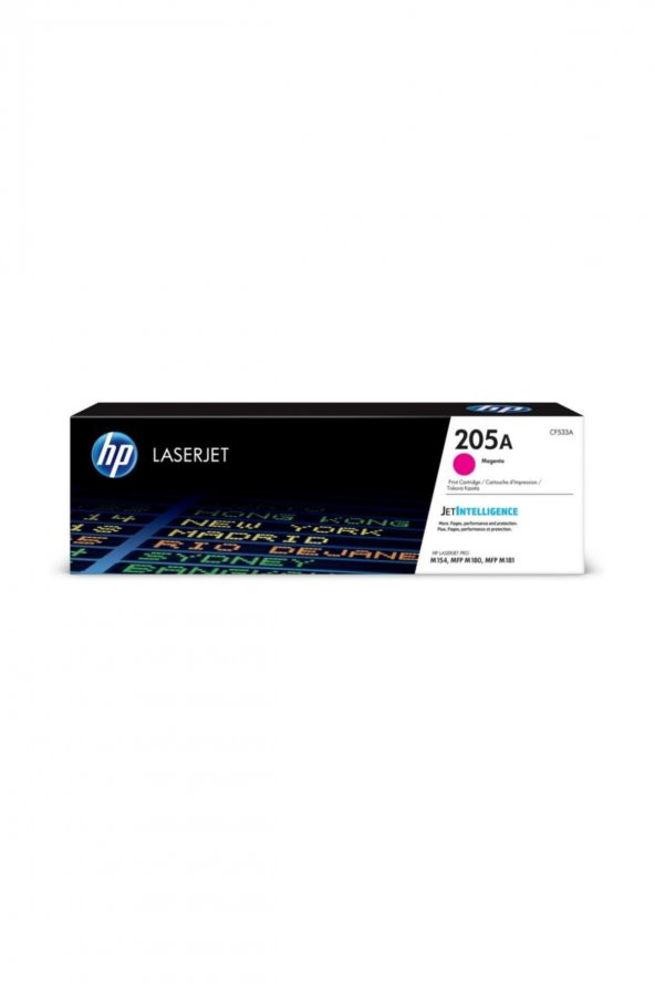 HP CF533A (205A) KIRMIZI ORJİNAL TONER - M180n , M181fw