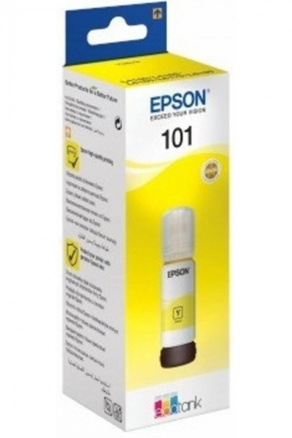 Epson 101 T03V44A Sarı Orjinal Mürekkep Kartuş EcoTank L4150, L4160, L6170, L6190 6,000 Sayfa