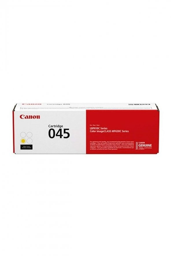 CANON CRG-045Y SARI ORJİNAL TONER LBP-610 / MF630 Serisi