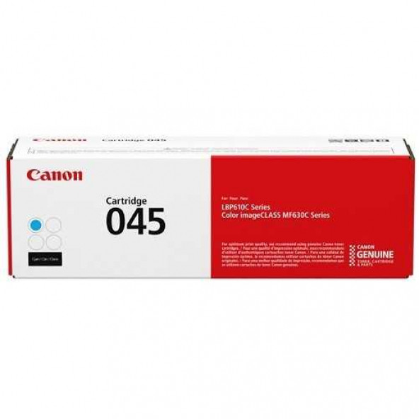 CANON CRG-045C MAVİ ORJİNAL TONER LBP-610 / MF630 Serisi