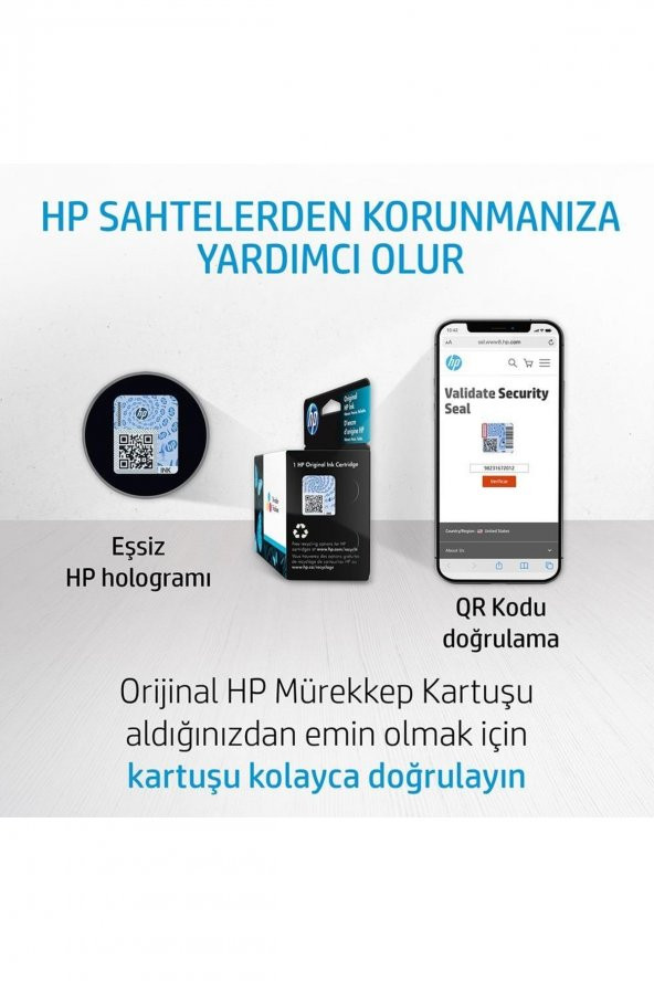 HP GT-52 70 ml. KIRMIZI ORJİNAL MÜREKKEP KARTUŞU (M0H55AE)