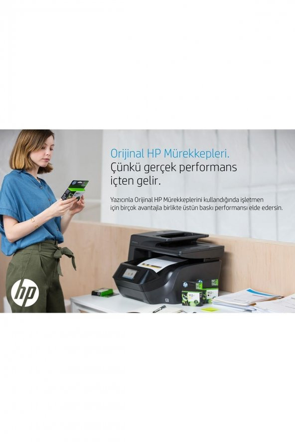 HP GT-52 70 ml. KIRMIZI ORJİNAL MÜREKKEP KARTUŞU (M0H55AE) - Resim 4