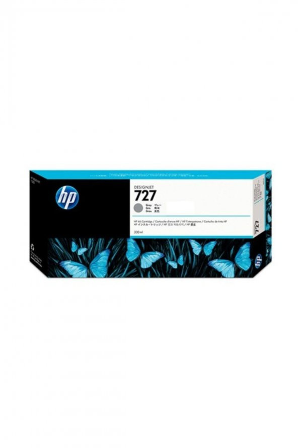 HP 727 F9J79A FOTO SİYAH ORJİNAL KARTUŞ 300 ml T920 / T1500 / T2500