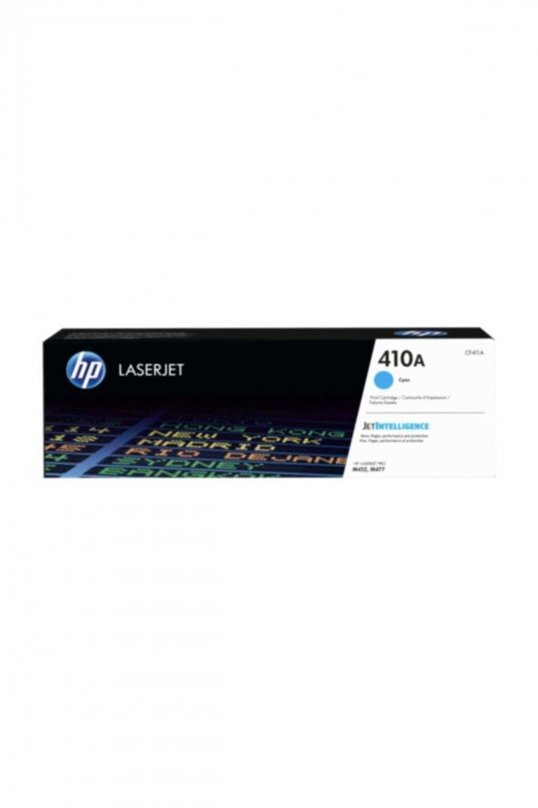HP CF411A (410A) MAVİ ORJİNAL TONER Laserjet M452 / M477