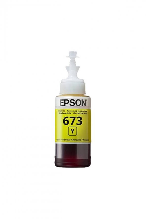 Epson T6734 Sarı Mürekkep Kartuş L800, L805, L810, L850, L1800