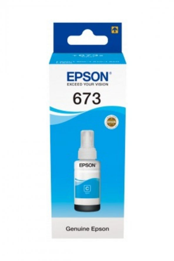 Epson T6732 Mavi Mürekkep Kartuş L800, L805, L810, L850, L1800