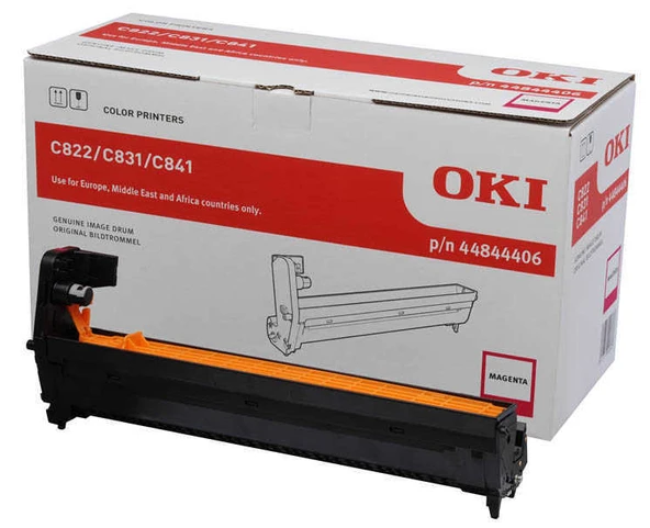 OKI C822 / C831 / C841 KIRMIZI ORJİNAL DRUM ÜNİTESİ 44844406 ürün görseli 1