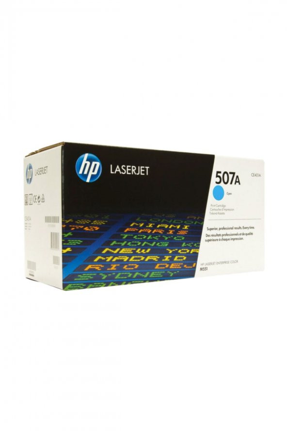 HP CE401A (507A) MAVİ ORJİNAL TONER-M551/M575 ürün görseli