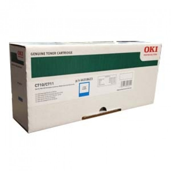 OKi C710-C711 44318623 MAVİ ORJİNAL TONER