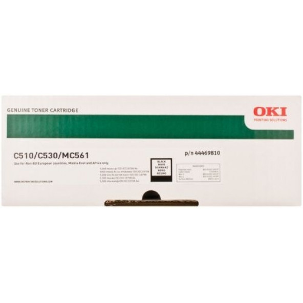 OKI C510 / 530 / 531 / 561 44469810 SİYAH ORJİNAL TONER