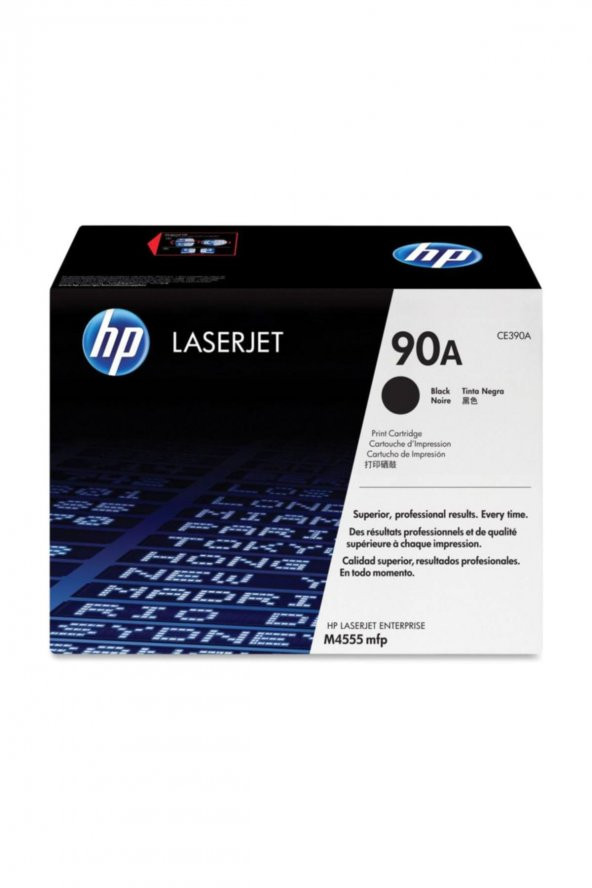 HP CE390A (90A) Siyah Orjinal Toner - M4555 / M601 / M602 / M603 ürün görseli