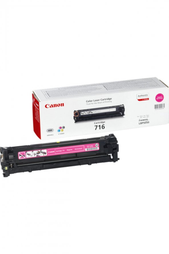 CANON CRG-716M KIRMIZI ORJİNAL TONER-LBP5050 / MF8030Cn / MF8050Cn