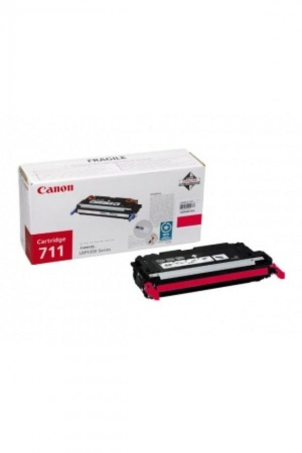 Canon CRG-711M Kırmızı Renkli Orjinal Toner LBP5300 / LBP5400