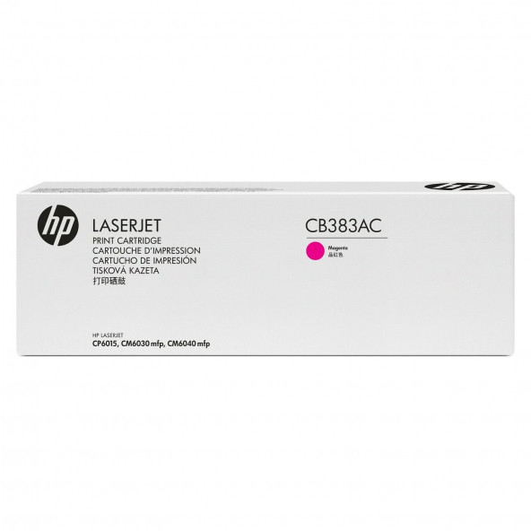 HP CB383AC (824A) Kırmızı Orjinal Toner - Laserjet CP6015 - 1