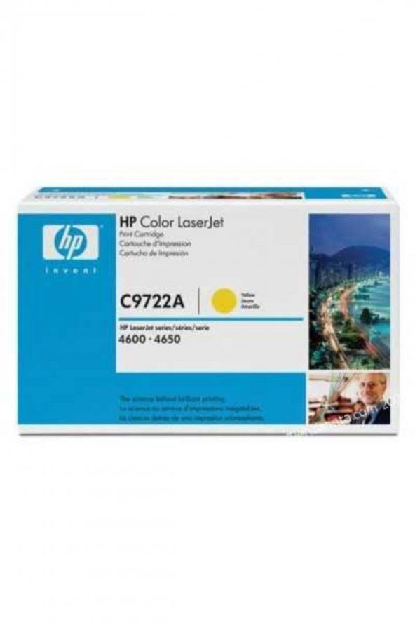 C9722a Orjinal Sarı Toner ürün görseli 1
