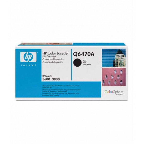 Q6470a Orjinal Siyah Toner 501a ürün görseli 1