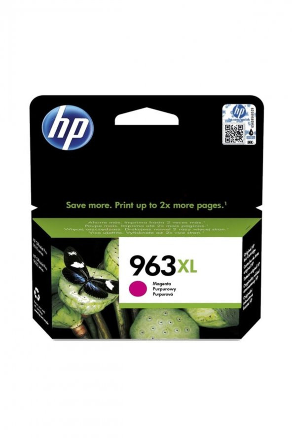 963xl Yüksek Kapasite Magenta Kırmızı Kartuş 3ja28a ürün görseli 1
