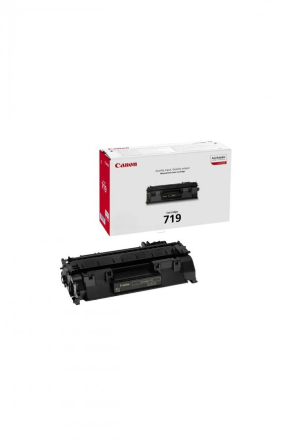 Crg-719 Orjinal Siyah Toner ürün görseli 1