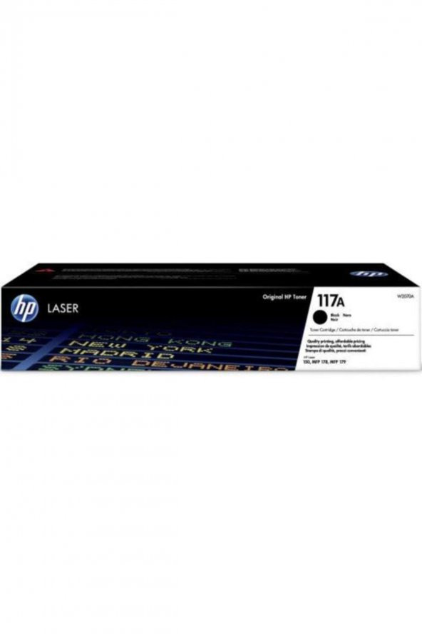 Hp W2070a (117A) Siyah Orjinal Toner Laserjet Mfp 178Nw, 179Nw, 150A, 150Nw ürün görseli 1