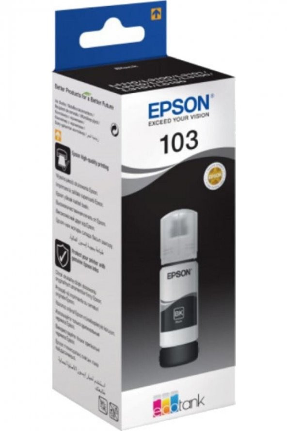 T00s14a Siyah 103 70ml Mürekkep L3110/l3150 ürün görseli 1