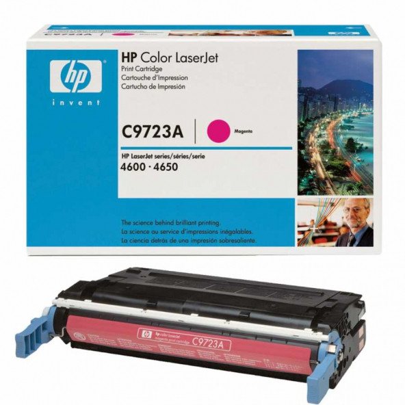 HP C9723A (641A) Kırmızı Orjinal Toner - LaserJet 4600 ürün görseli 1