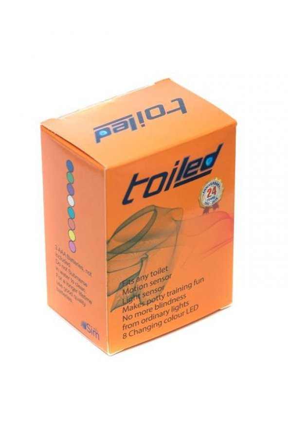 Toiled 8 Renkli Sensörlü Banyo Gece Aydınlatması - 5