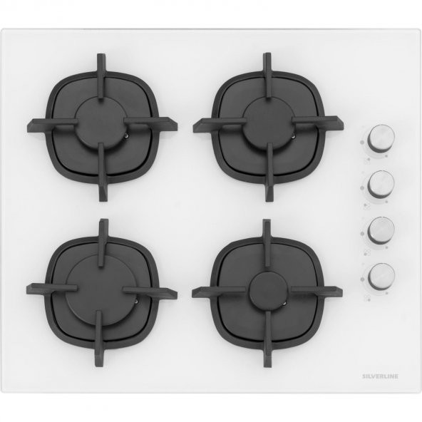 Silverline Beyaz Cam Ankastre Set Bo6503w01 - Cs5343w01 - 3420 Classy - 3