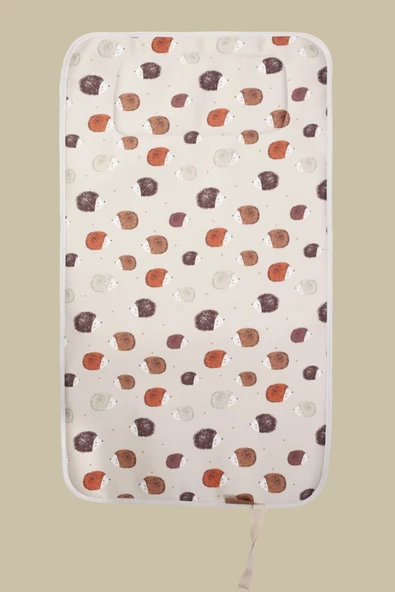 Anne Bebek Bakım Örtüsü Alez Yenidoğan Alt Açma Değiştirme Urcin Organizer Pedi Minderi Çift Taraflı - Resim 7