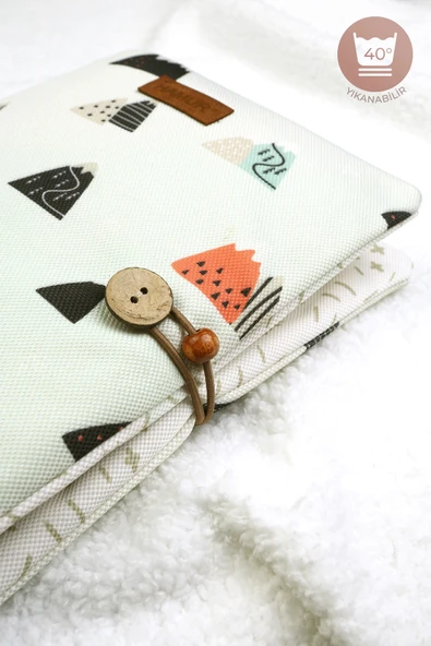 Anne Bebek Bakım Çantası Yenidoğan Alt Açma Değiştirme Düzenleyici Çantası Organizer Poyraz - Resim 7