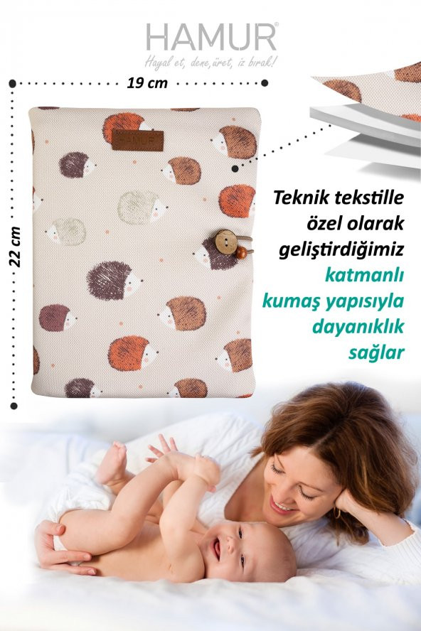 Anne Bebek Bakım Çantası Yenidoğan Alt Açma Değiştirme Düzenleyici Çantası Organizer Urcin - 7