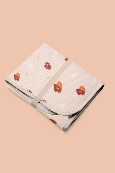 Anne Bebek Bakım Örtüsü Alez Yenidoğan Alt Açma Değiştirme Ada Organizer Pedi Minderi Çift Taraflı ürün görseli 1