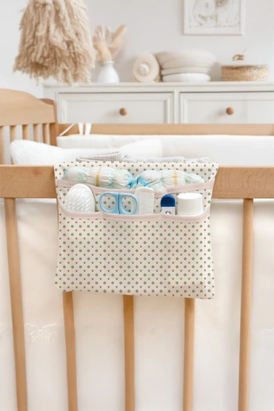 Anne Bebek Bakım Çantası Yenidoğan Alt Açma Değiştirme Düzenleyici Çantası Organizer Urcin - Resim 4