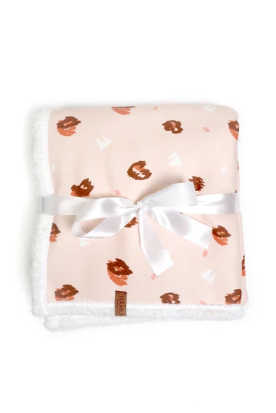 Fluffy Bebek Battaniyesi 80x100 Cm Ada Kundak Puset Çift Taraflı Koyun Tüyü Battaniye 100x80 - Resim 3