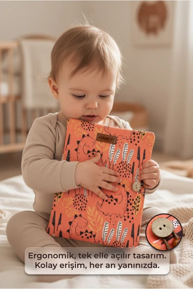 Anne Bebek Bakım Çantası Yenidoğan Alt Açma Değiştirme Düzenleyici Çantası Organizer Bonatitan - Resim 3