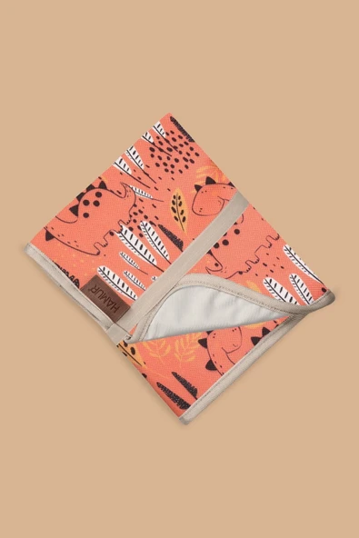 Anne Bebek Bakım Örtüsü Yenidoğan Alt Açma Değiştirme Bonatitan Organizer Pedi Minderi Çift Taraflı - Resim 6