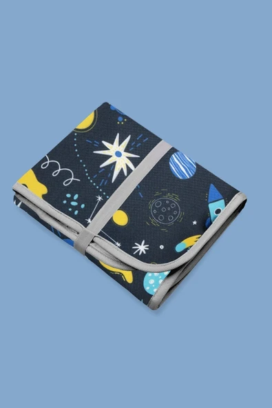 Anne Bebek Bakım Örtüsü Alez Yenidoğan Alt Açma Değiştirme Space Organizer Pedi Minderi Çift Taraflı