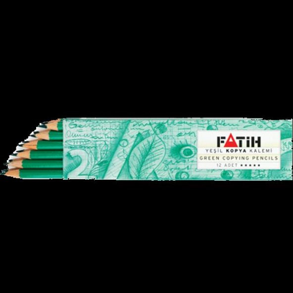 FATIH KOPYA KALEMI YESIL 12LI (27100)