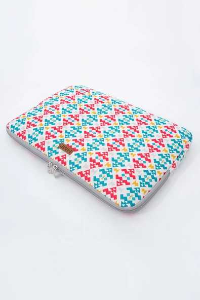 Easy Case 14 Inç Laptop Çantası Notebook Kılıfı Ethnic New - 3