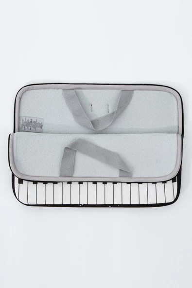 Easy Case 13 Inç Laptop Çantası Notebook Kılıfı Piano New - 4