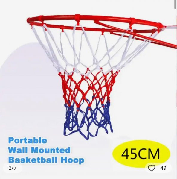 Leyaton Deluxe Basketbol Çemberi + Basketbol Filesi